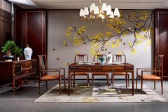 新中式家具|衛(wèi)生間裝玻璃隔斷，還是浴簾